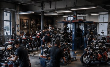 車・バイクショップの現場
